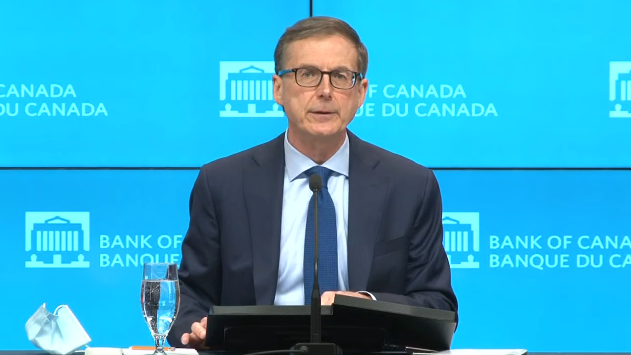 Comments from Bank of Canada governor Macklem: