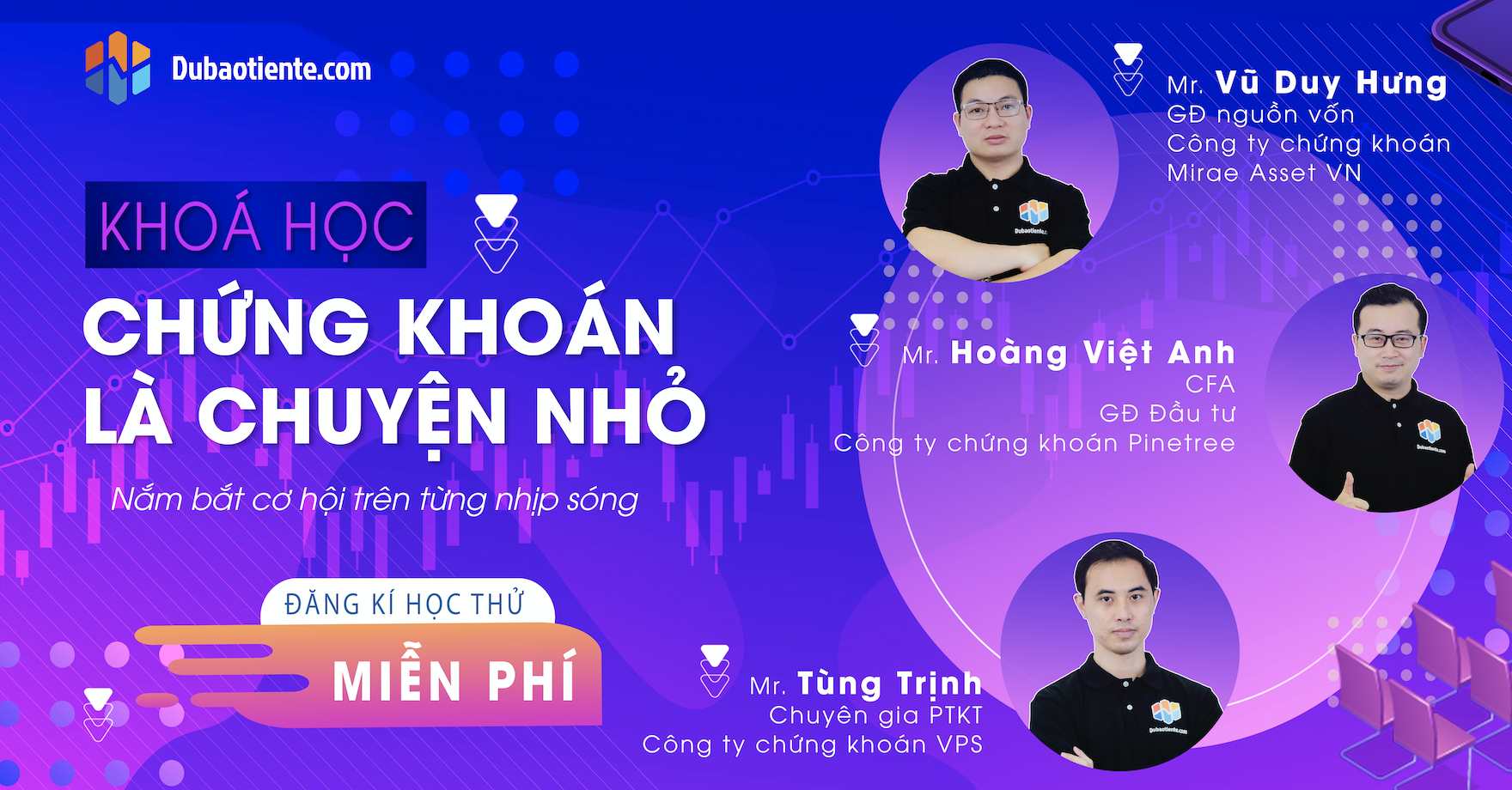 Khai giảng Khóa học Giao dịch chứng khoán 17/7/2021