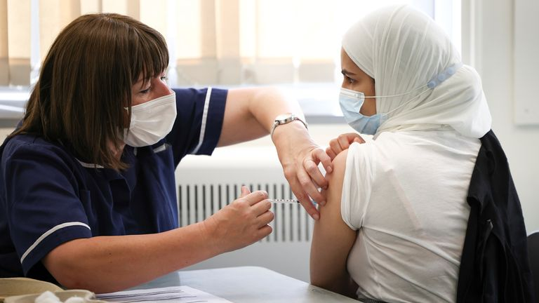 COVID-19: Delta variant about 60% more transmissible than Alpha and more  resistant to vaccines, PHE reports | UK News | Sky News
