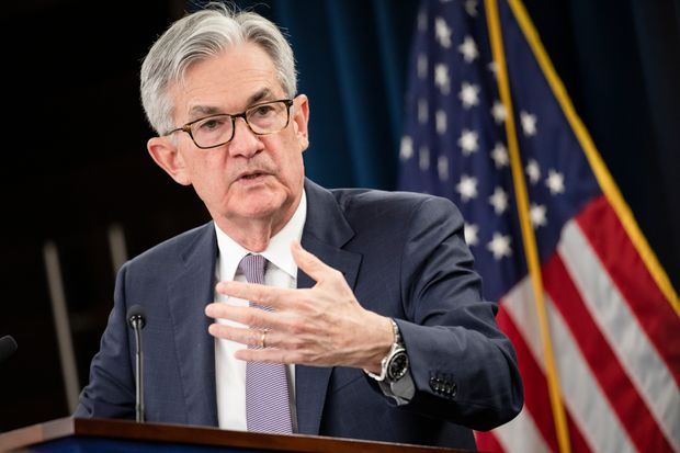 Bitcoin giảm hơn 7% sau khi Chủ tịch Fed Jerome Powell thấy "lo ngại" về  lợi suất trái phiếu tăng