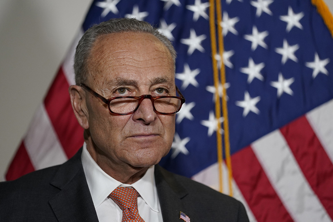 Poor Chuck': Schumer confronts midyear mess - POLITICO