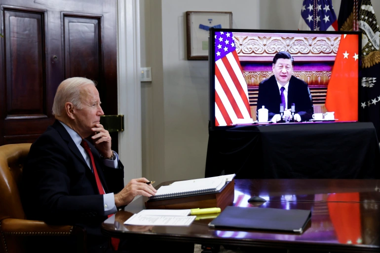 Xi, Biden wrap up 'virtual' meeting amid rising tension | Politics News | Al Jazeera