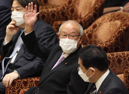 JAPANESE FINANCE MINISTER SHUNICHI SUZUKI RAISES Editorial Stock Photo - Stock Image | Shutterstock | Shutterstock Editorial