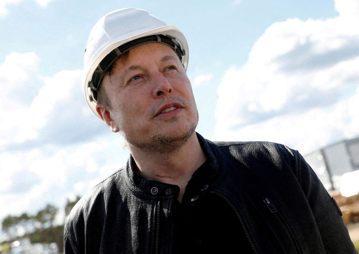 Tesla's gigafactory in Gruenheide