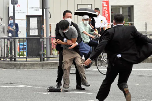 Japan's Former Prime Minister Shinzo Abe In 'Cardiac Arrest' After Being Shot In City of Nara