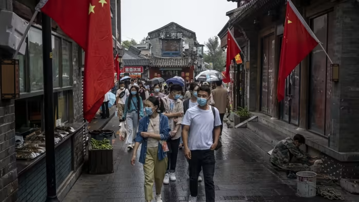 China's zero-Covid grip upends 'golden week' for tourism industry | Financial Times