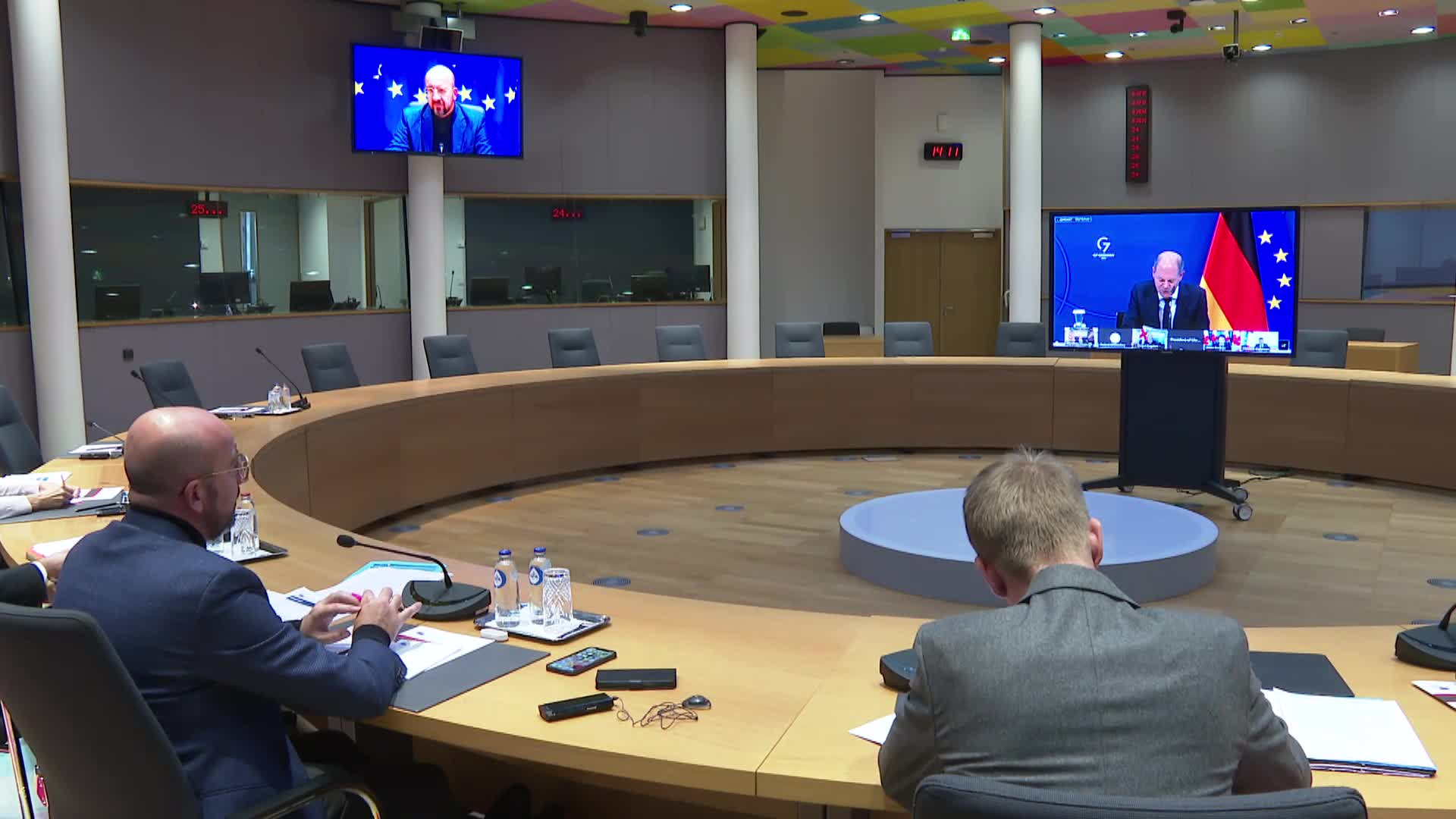 President Michel @ the G7 Leaders' video conference on Ukraine