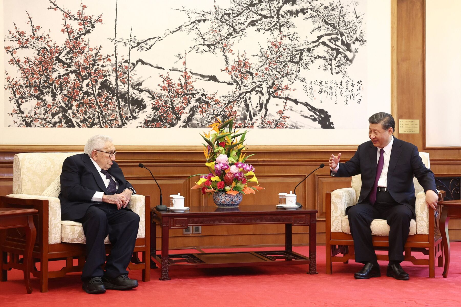 CHINA-US-DIPLOMACY-XI-KISSINGER