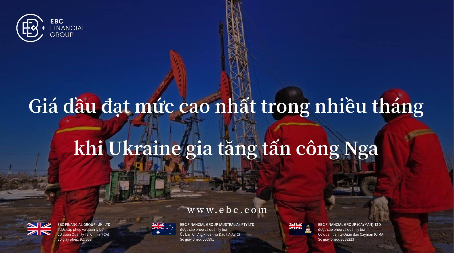 Giá dầu đạt mức cao nhất trong nhiều tháng khi Ukraine tăng cường phản công Nga