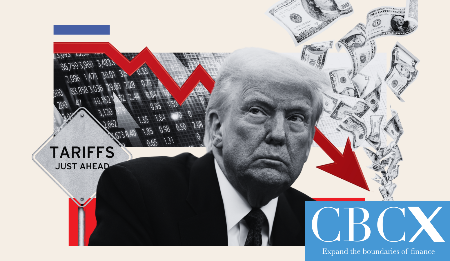 Thuế quan của Trump làm gia tăng rủi ro suy thoái toàn cầu, và khả năng Fed sẽ phải tích cực cắt giảm lãi suất hơn trong năm nay bất chấp lạm phát cao
