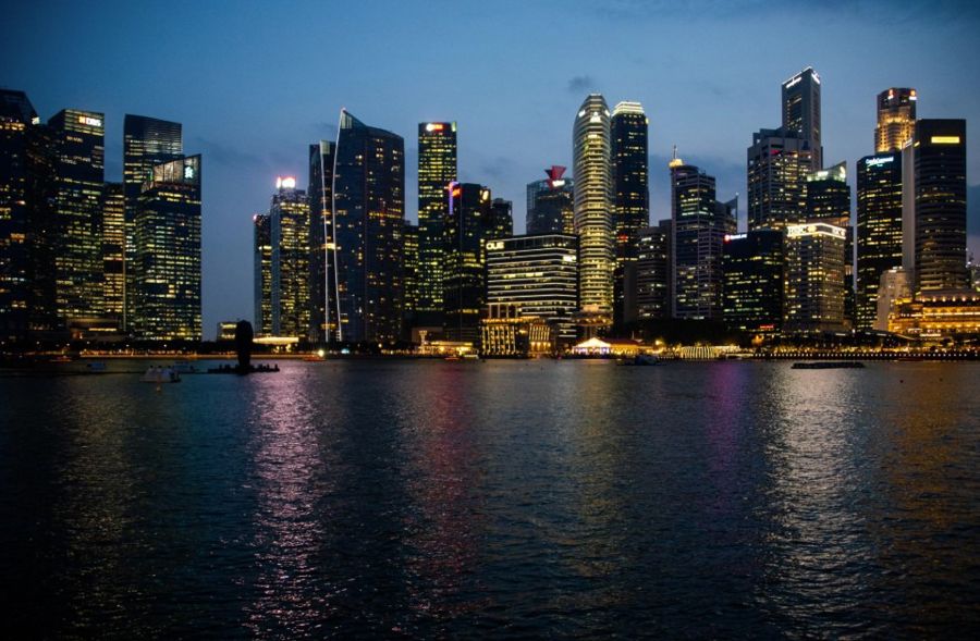 Singapore skyline