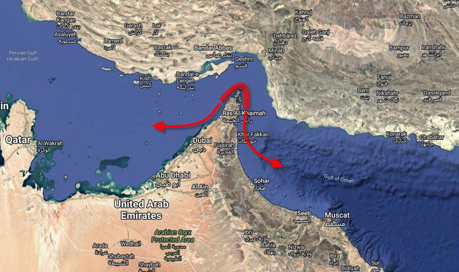 Eo biển Hormuz - Iran - Oman
