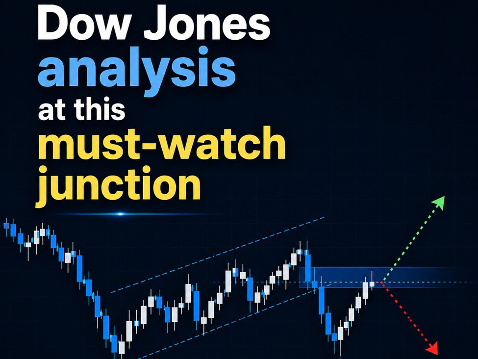 Phân tích Dow Jones tại ngã rẽ kỹ thuật đáng chú ý