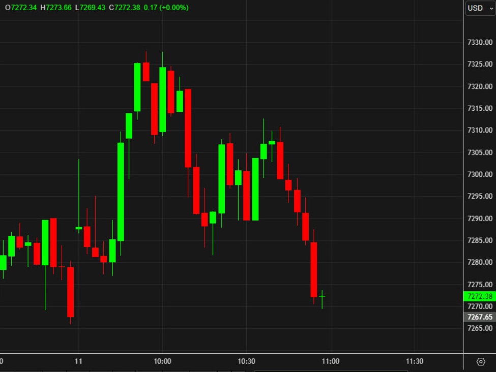 S&P 500 daily