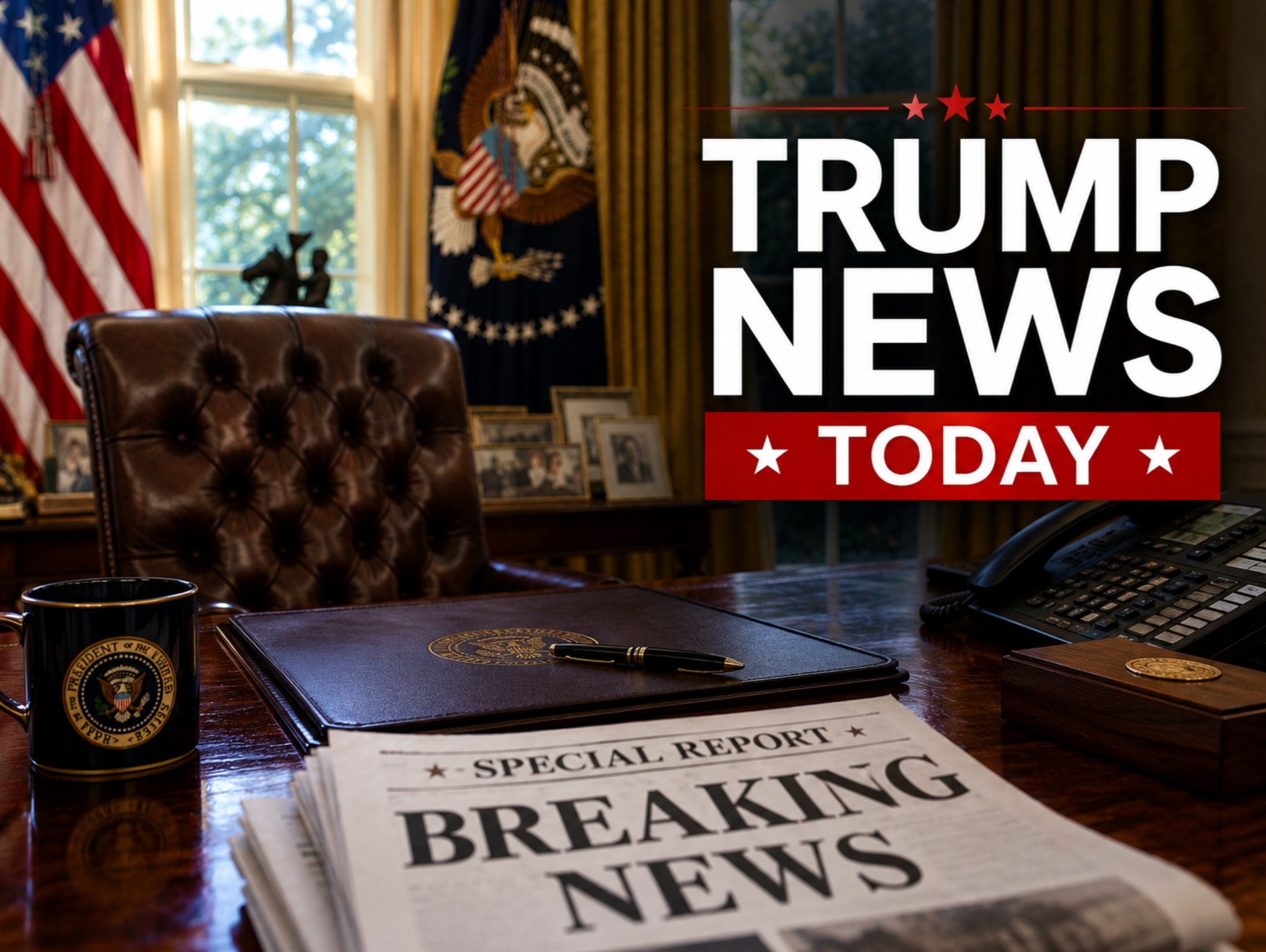 Trump và Thủ tướng Iraq tại Phòng Bầu dục
