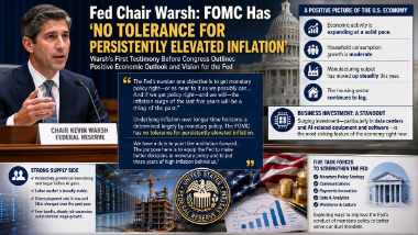 Chủ tịch Fed Warsh tuyên bố trước Quốc hội: FOMC "không khoan nhượng với lạm phát cao dai dẳng"
