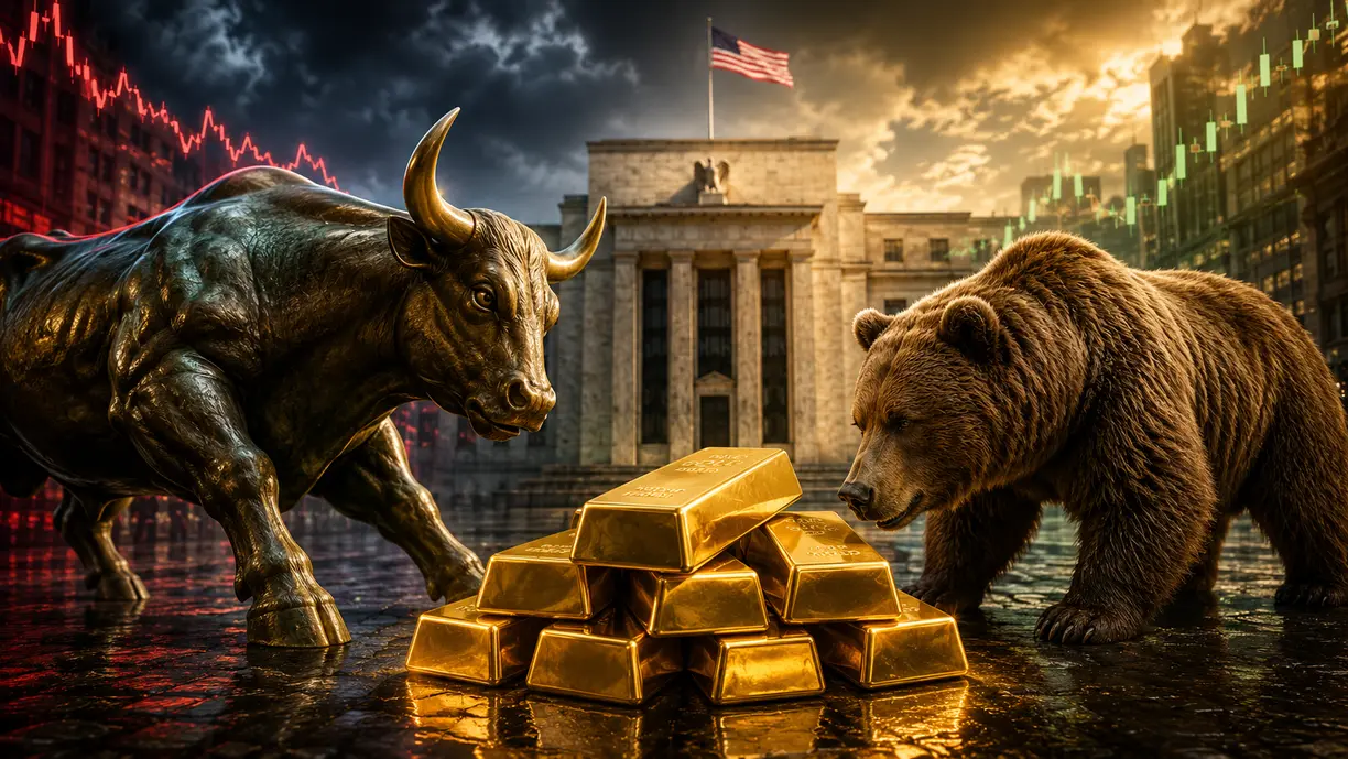 Wall Street thận trọng sau khi giá vàng không bứt phá, Main Street lạc quan trước thềm quyết định của Fed